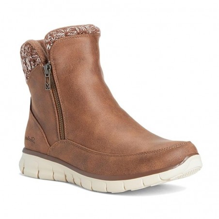 Botines Planos Mujer Skechers Synergy Marron