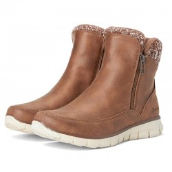 Botines Planos Mujer Skechers Synergy Marron