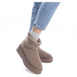 Botines Planos Mujer XTI 142197 Taupe