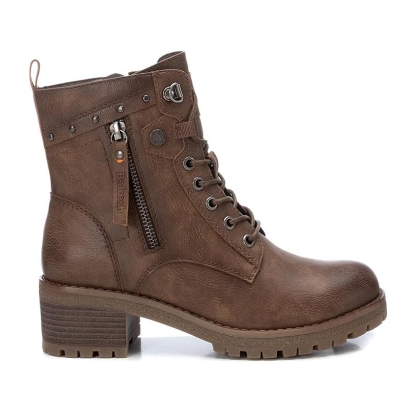 Botines de Tacón Mujer Refresh 172241 Taupe