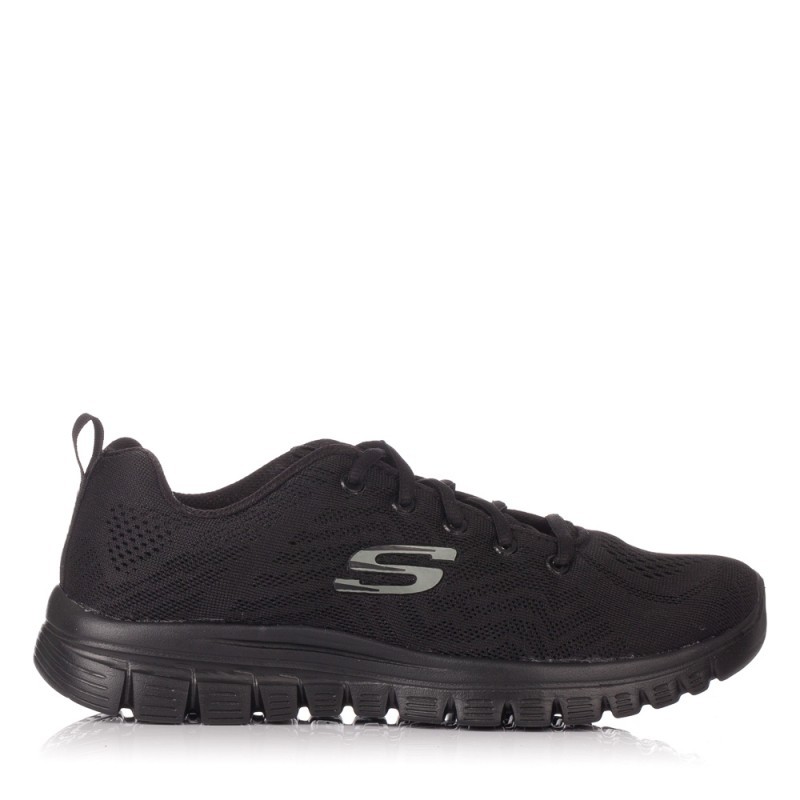 Sneakers Mujer Skechers Get Connected Negro-Negro