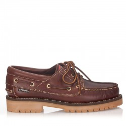 Zapatos Casual Hombre Snipe Náutico 21201 Ciclón Seahorse Cuero