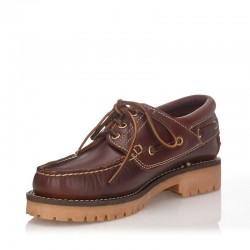 Zapatos Casual Hombre Snipe Náutico 21201 Ciclón Seahorse Cuero