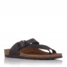 Sandalias Planas Mujer Inter-Bios 7119 Moka