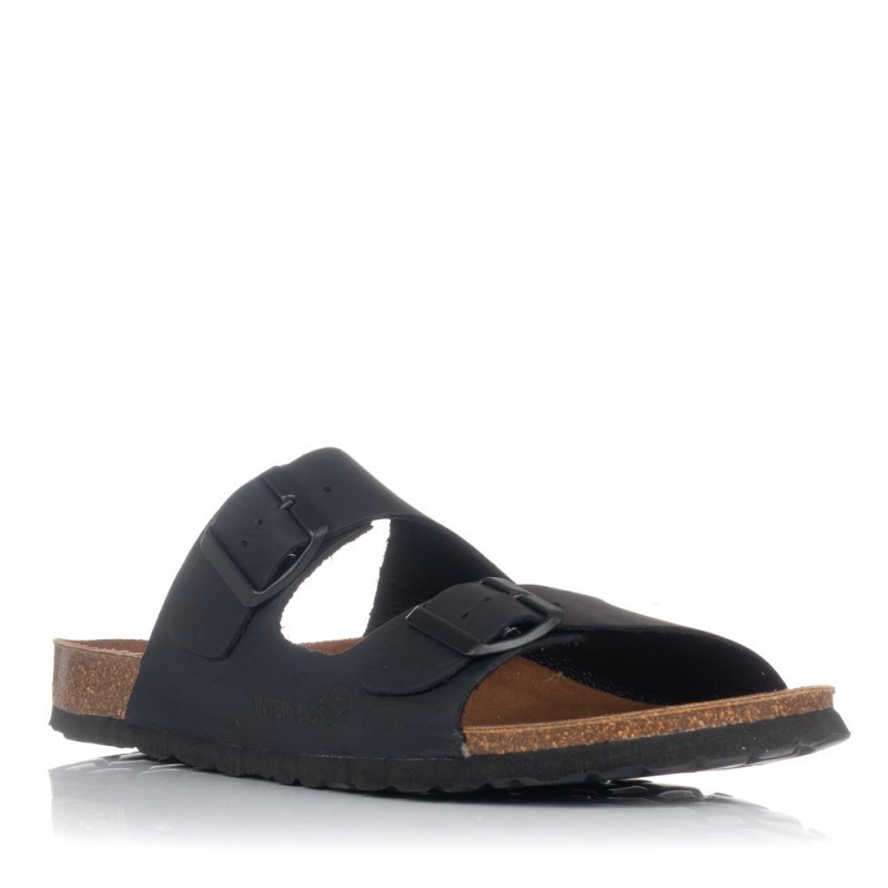 Sandalias Hombre Inter-Bios 9560 Negro