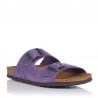 Sandalias Planas Mujer Inter-Bios 7206 Morado