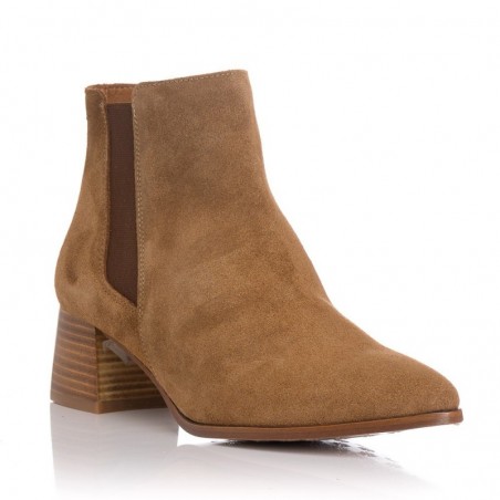 Botines de Tacón Mujer Popa Eyra Cuero