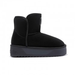 Botines Planos Mujer D.franklin Nordic V.2 Basic Low Negro