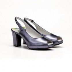 Zapatos de Tacón Mujer Dorking D6604 Marino