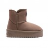 Botines Planos Mujer D.franklin Nordic V.2 Basic Low Taupe