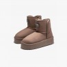 Botines Planos Mujer D.franklin Nordic V.2 Basic Low Taupe