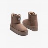 Botines Planos Mujer D.franklin Nordic V.2 Basic Low Taupe