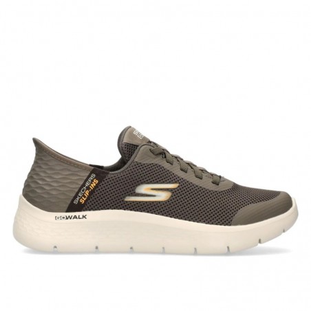 Sneakers Hombre Skechers Slip-Ins:go Walk Flex-Hand Up Marron