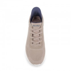 Sneakers Hombre Skechers Bobs Sport Squad Chaos Taupe