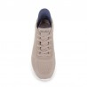 Sneakers Hombre Skechers Bobs Sport Squad Chaos Taupe