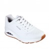 Sneakers Hombre Skechers Uno - Stand On Air Blanco-Blanco