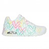 Sneakers Mujer Skechers Uno-Changed Love Blanco