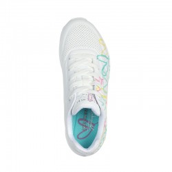 Sneakers Mujer Skechers Uno-Changed Love Blanco