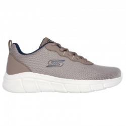 Sneakers Hombre Skechers Bobs Sport B Flex-Icy Adge Taupe