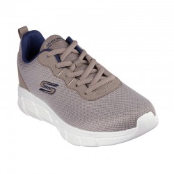 Sneakers Hombre Skechers Bobs Sport B Flex-Icy Adge Taupe