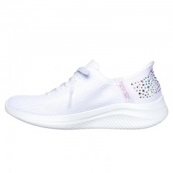 Sneakers Mujer Skechers Slip-Ins:ultra Felx 3.0 Blanco