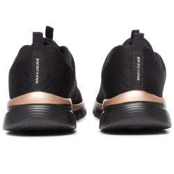 Sneakers Mujer Skechers Graceful-Get Conected Negro-Oro
