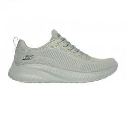 Sneakers Mujer Skechers Bobs Sport Squad Chaos Verde
