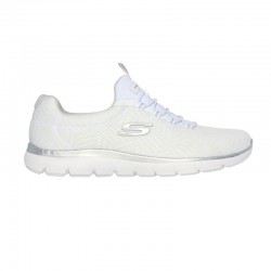 Sneakers Mujer Skechers Summits - Artistry Chic Blanco