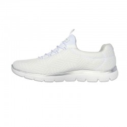Sneakers Mujer Skechers Summits - Artistry Chic Blanco