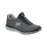 Sneakers Mujer Skechers Summits - Artistry Chic Negro