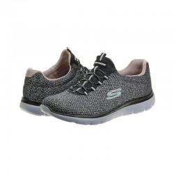 Sneakers Mujer Skechers Summits - Artistry Chic Negro