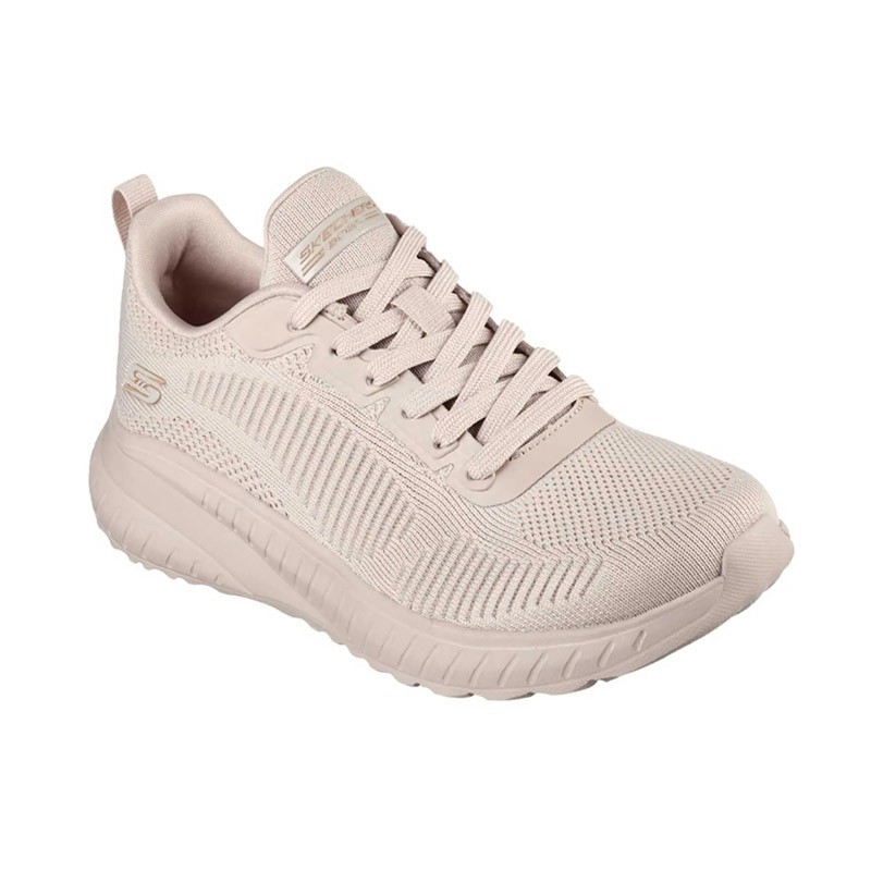 Sneakers Mujer Skechers Bobs Sport Squad Caos-Face Off Rosa