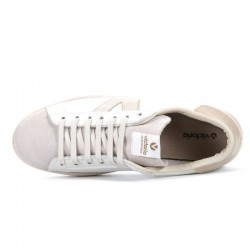 Sneakers Mujer Victoria Berlín Piel & Serraje Hielo