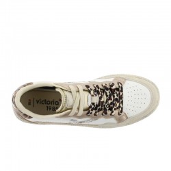 Sneakers Mujer Victoria Smash - Animal Mix Beig