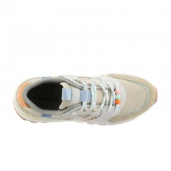 Sneakers Mujer Victoria Luna Nylon & Serraje Beig