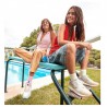 Sneakers Mujer Victoria Luna Nylon & Serraje Beig