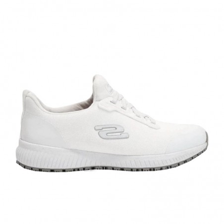 Sneakers Mujer Skechers Work Squad Sr Blanco