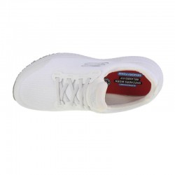 Sneakers Mujer Skechers Work Squad Sr Blanco
