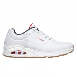 Sneakers Hombre Skechers 52458 Blanco-Azul