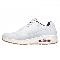 Sneakers Hombre Skechers 52458 Blanco-Azul