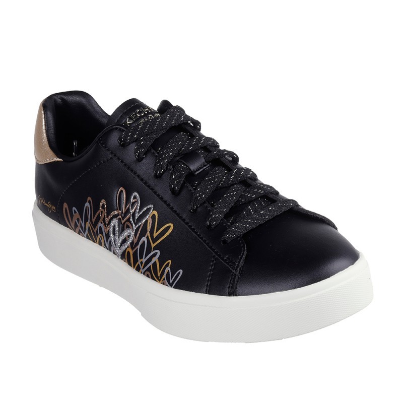 Sneakers Mujer Skechers Gleaming Hearts Negro