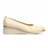Mocasines Mujer Pitillos 5740 Oro