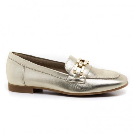 Mocasines Mujer Pitillos 5641 Oro