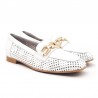Mocasines Mujer Pitillos 5644 Blanco