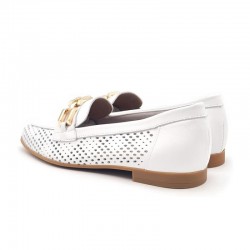 Mocasines Mujer Pitillos 5644 Blanco