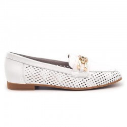 Mocasines Mujer Pitillos 5644 Blanco