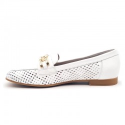 Mocasines Mujer Pitillos 5644 Blanco
