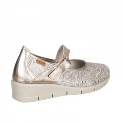 Zapatos Casual Mujer 48 Hrs 1104 Oro