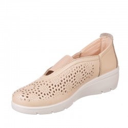 Zapatos Casual Mujer Laura Azaña 26812 Beig