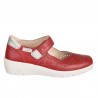 Zapatos Casual Mujer Laura Azaña 26814 Rojo